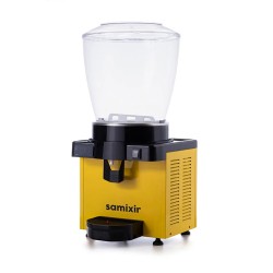 Samixir M22 Panoramic Mixer Cold Beverage Dispenser 22 L, Digital, Yellow - Thumbnail