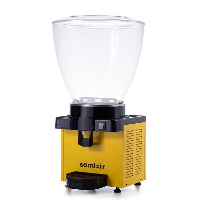 Samixir M40 Panoramic Mixer Cold Beverage Dispenser,40 L, Dijital, Yellow - 1