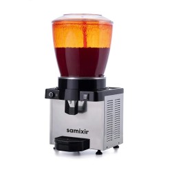 Samixir S22 Panoramic Spray Cold Beverage Dispenser, Manual Products, 22 L, Inox - Thumbnail