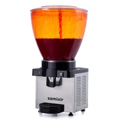 Samixir S40 Panoramic Spray Cold Beverage Dispenser, 40 L, Inox - Thumbnail