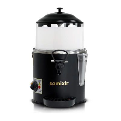 Samixir SC.06 Hot Chocolate and Sahlep Machine, 6 L, Black - Samixir