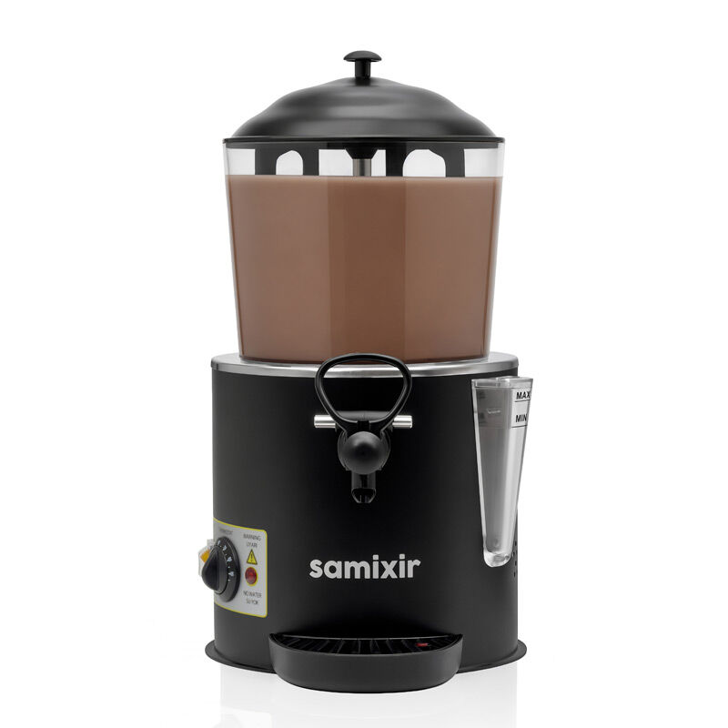 Samixir SC.06 Hot Chocolate and Sahlep Machine, 6 L, Black - Samixir
