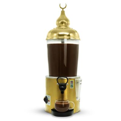 موزع مشروبات ساخنة Samixir SC.10، 10 لتر، ذهبي اللون - Samixir