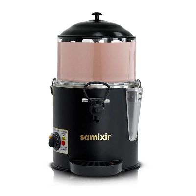 Samixir SC.06 Sıcak Çikolata ve Sahlep Makinesi, 6 L, Siyah - Samixir