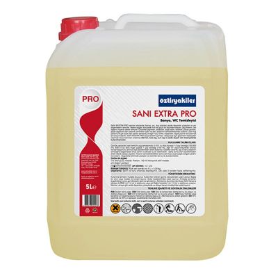 Öztiryakiler Sani Extra Pro Banyo ve Tuvalet Temizleyici, 5 L - 1