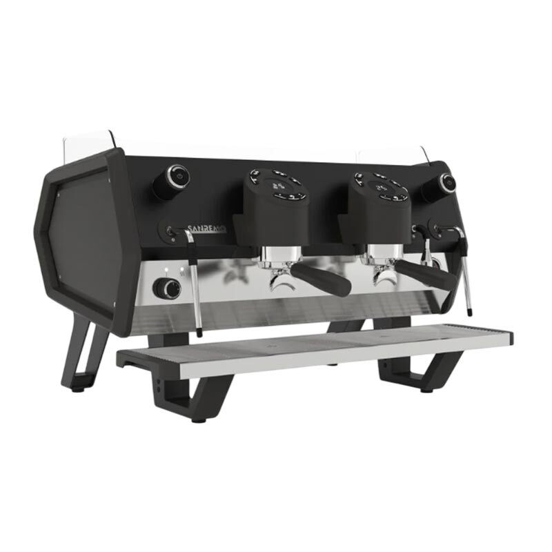 Sanremo D8 Tall Cup Tam Otomatik Espresso Kahve Makinesi, 2 Gruplu, Siyah - Sanremo