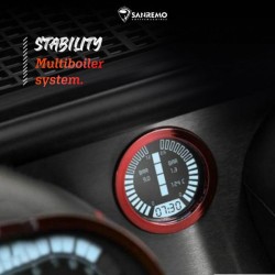 Sanremo Racer Naked Multiboiler Полностью автоматическая кофемашина эспрессо, 2 группы, черно-красный - 6
