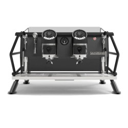 Sanremo Racer Naked Multiboiler Tam Otomatik Espresso Kahve Makinesi, 2 Gruplu, Siyah-Gümüş 