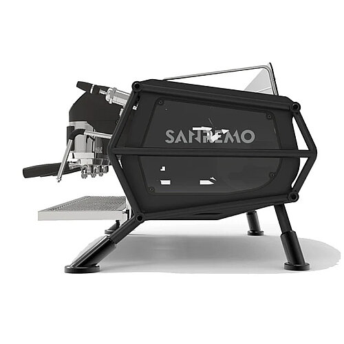 Sanremo Racer Naked Multiboiler Tam Otomatik Espresso Kahve Makinesi, 3 Gruplu, Siyah - 2