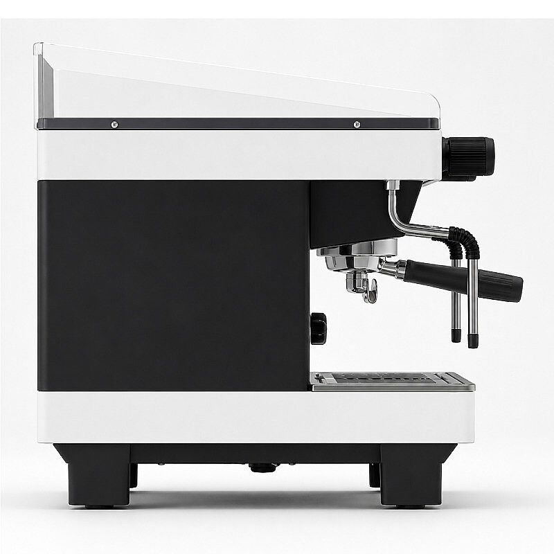 Sanremo Zoe Compact SED Tam Otomatik Espresso Kahve Makinesi, 2 Gruplu, Siyah-Beyaz - Sanremo