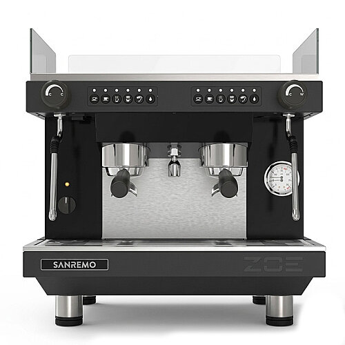 Sanremo Zoe Compact SED Tam Otomatik Espresso Kahve Makinesi, 2 Gruplu, Siyah - 2