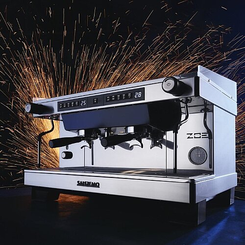 Sanremo Zoe Tall SED Tall Cup Tam Otomatik Espresso Kahve Makinesi, 2 Gruplu, Siyah - 5
