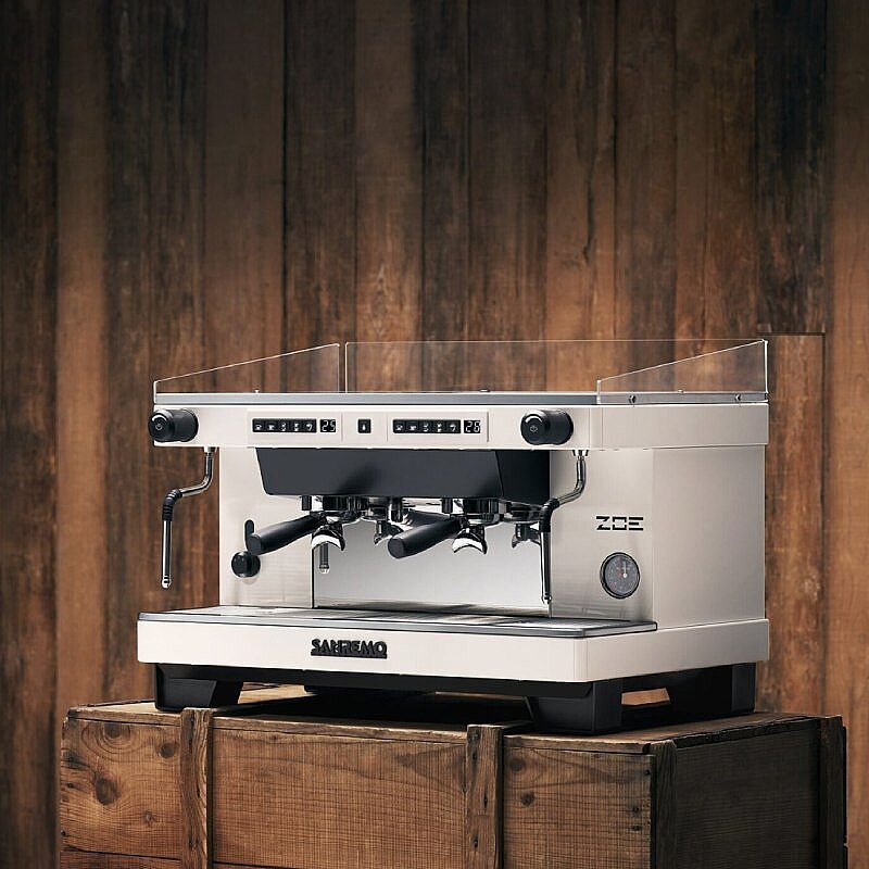 Sanremo Zoe Tall SED Tall Cup Tam Otomatik Espresso Kahve Makinesi, 2 Gruplu, Siyah - Sanremo