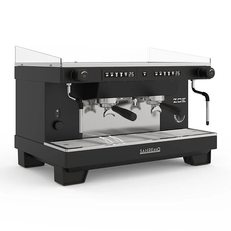 Sanremo Zoe Tall SED Tall Cup Tam Otomatik Espresso Kahve Makinesi, 2 Gruplu, Siyah - Sanremo