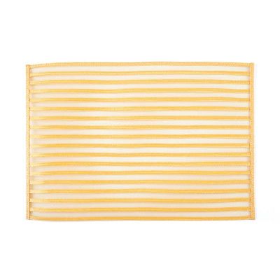 Zicco P-25 Plastik Örgülü Amerikan Servis, 30x45 cm, Sarı - 1