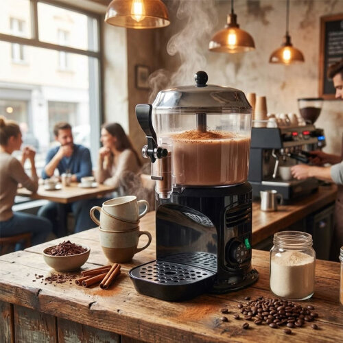 Bras Scirocco 3 Sıcak Çikolata & Sahlep Makinesi, 3 L, Siyah - Bras (1)