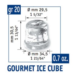 Scotsman AC 127 Eco Gourmet Ice Maker with X Hopper, 75 kg/day Capacity - 2