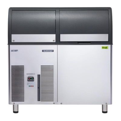 Scotsman AC 227 Eco Gourmet Ice Machine с X-образным бункером, производительность 165 кг/день - Scotsman