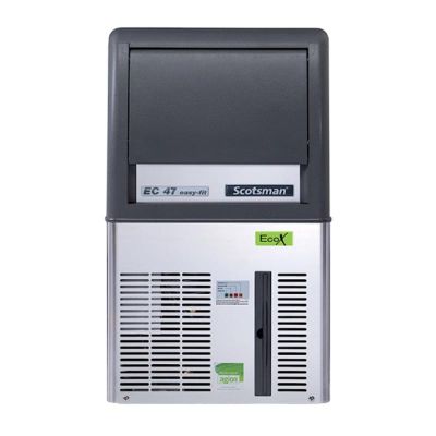 Scotsman EC 47 آلة صنع الثلج الذواقة البيئية المزودة بقادوس X، سعة 24 كجم/يوميًا - Scotsman