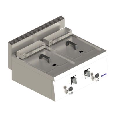 Seamac 700 Seri SEF870 İkili Fritöz, 80x70x30 cm, Elektrikli - 1