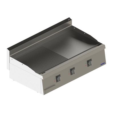 Seamac 700 Seri SEI1270TN Tam Nervürlü Izgara, 120x70x30 cm, Elektrikli - 1