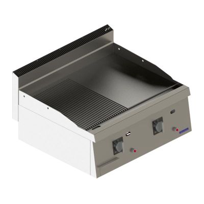 Seamac 700 Seri SGI870YNK Yarı Nervürlü Krom Izgara, 80x70x30 cm, LPG - 1