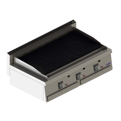 Seamac 700 Seri SGLI1270SC Su Çekmeceli Lavataşlı Döküm Izgara, 120x70x30 cm, LPG - 1