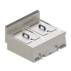 Seamac 700 Series SGF870 Double Fryer, 80x70x85 cm, LPG - Seamac