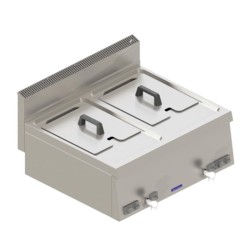 Seamac 700 Series SGF870 Double Fryer, 80x70x85 cm, Natural Gas - Seamac