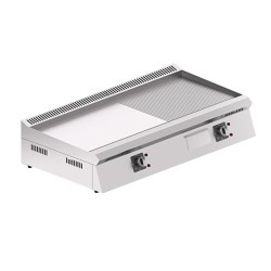 Seamac EPD100 Özel Seri Yarı Oluklu Sac Izgara, 100 cm, Elektrikli - Seamac