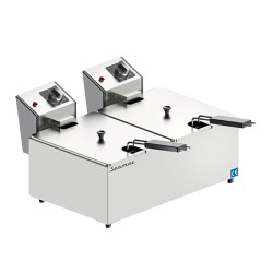 Seamac FRE10 Çift Kapaklı Fritöz, 5+5 L, Elektrikli - Seamac