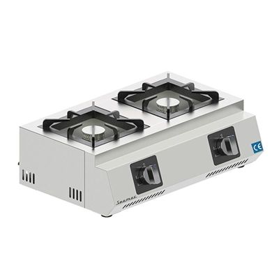 Seamac OG2.LPG İkili Set Üstü Ocak, 20x20 cm, LPG - 1