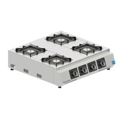 Seamac OG4.NG Плита с четырьмя конфорками, 20x20 см, природный газ - Seamac