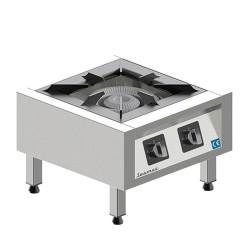 Seamac OY60.LPG Напольная топка двойного горения, 60x60 см, LPG - Seamac