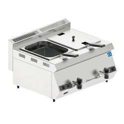 Seamac SFG16 قلاية ببابين من السلسلة الخاصة، 8+8 لتر، غاز - 2