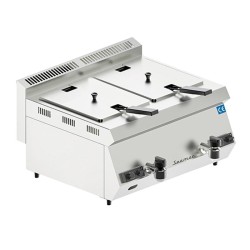 Seamac SFG16 Special Series Double Door Fryer, 8+8 L, Gas - Seamac