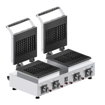 Seamac WFC2 Kare Model Çiftli Waffle Makinesi, Elektrikli - 1