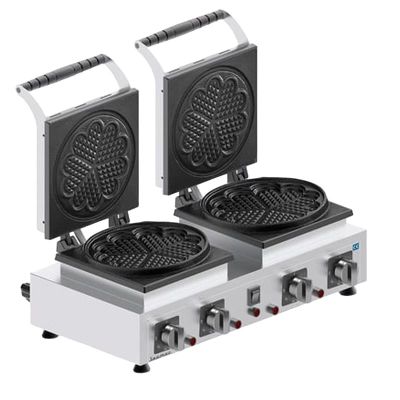 Seamac WFC3 Küçük Çiçek Model Çiftli Waffle Makinesi, Elektrikli - 1