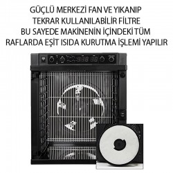 Sedona Express SD-P6780-F Fruit and Vegetable Dryer, 11 Tray Capacity - 3