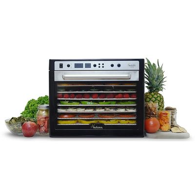 Sedona Supreme SDC-S101-F Meyve ve Sebze Kurutma Makinesi, Paslanmaz Çelik Tepsili, 9 Tepsi Kapasiteli - 4