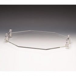 Zicco ZCP-587 Akrilik Sekizgen Teşhir Standı, 60x40 cm - Zicco