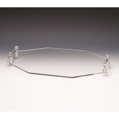 Zicco ZCP-587 Akrilik Sekizgen Teşhir Standı, 60x40 cm - 1
