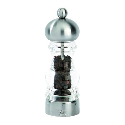 Peugeot Senlis Acrylic Karabiber Değirmeni, 18 cm, Inox - 1