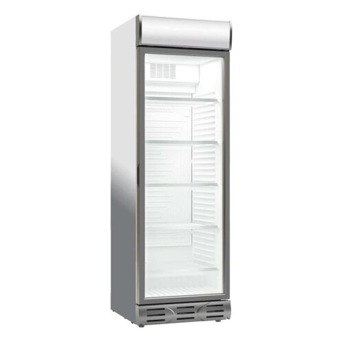 Şenocak D 372SC M4C PLUS Upright Type Canopied Bottle Cooler Cabinet, 382 L, Grey - Şenocak