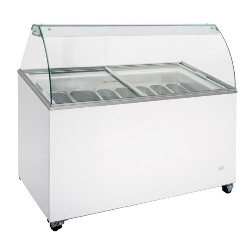Şenocak D 500 DFSG AF 8 Compartment Ice Cream Display Case, 482 L - Şenocak