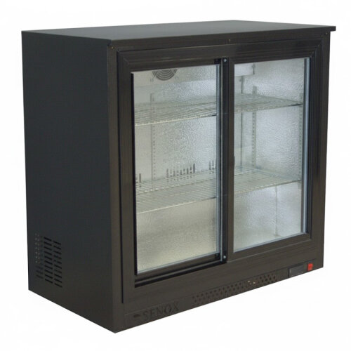 Senox BBCS-250 Bar Arkası Şişe Soğutucu Dolap, 2 Sürgülü Kapılı, 238 L - Senox
