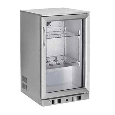Senox SBC-150 Bar Arkası Şişe Soğutucu Dolap, Tek Kapılı, 138 L, Krom - 1