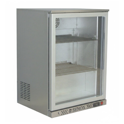 Senox SBC-150 Bar Arkası Şişe Soğutucu Dolap, Tek Kapılı, 138 L, Krom - Senox