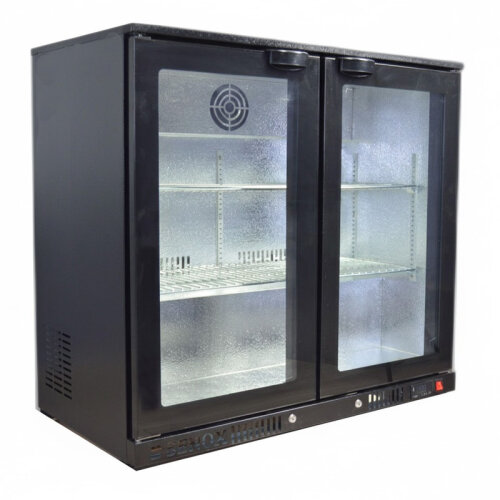 Senox BBC-250 Behind Bar Bottle Cooler Cabinet, 2 Doors - Senox