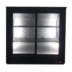 Senox BBCS-250 Behind Bar Bottle Cooler Cabinet, 2 Sliding Doors, 238 L - Senox